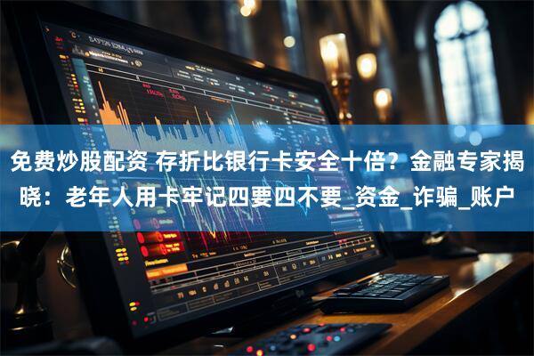 免费炒股配资 存折比银行卡安全十倍？金融专家揭晓：老年人用卡牢记四要四不要_资金_诈骗_账户
